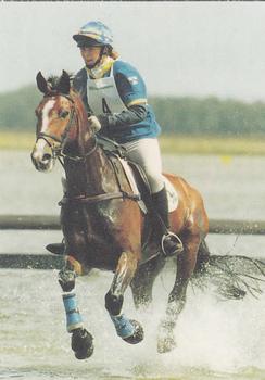 1995 Collect-A-Card Equestrian #163 Anna Hermann / Micro Macro Front